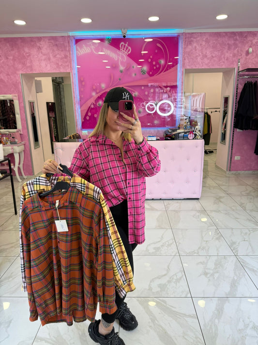 Camicia Love a Quadri