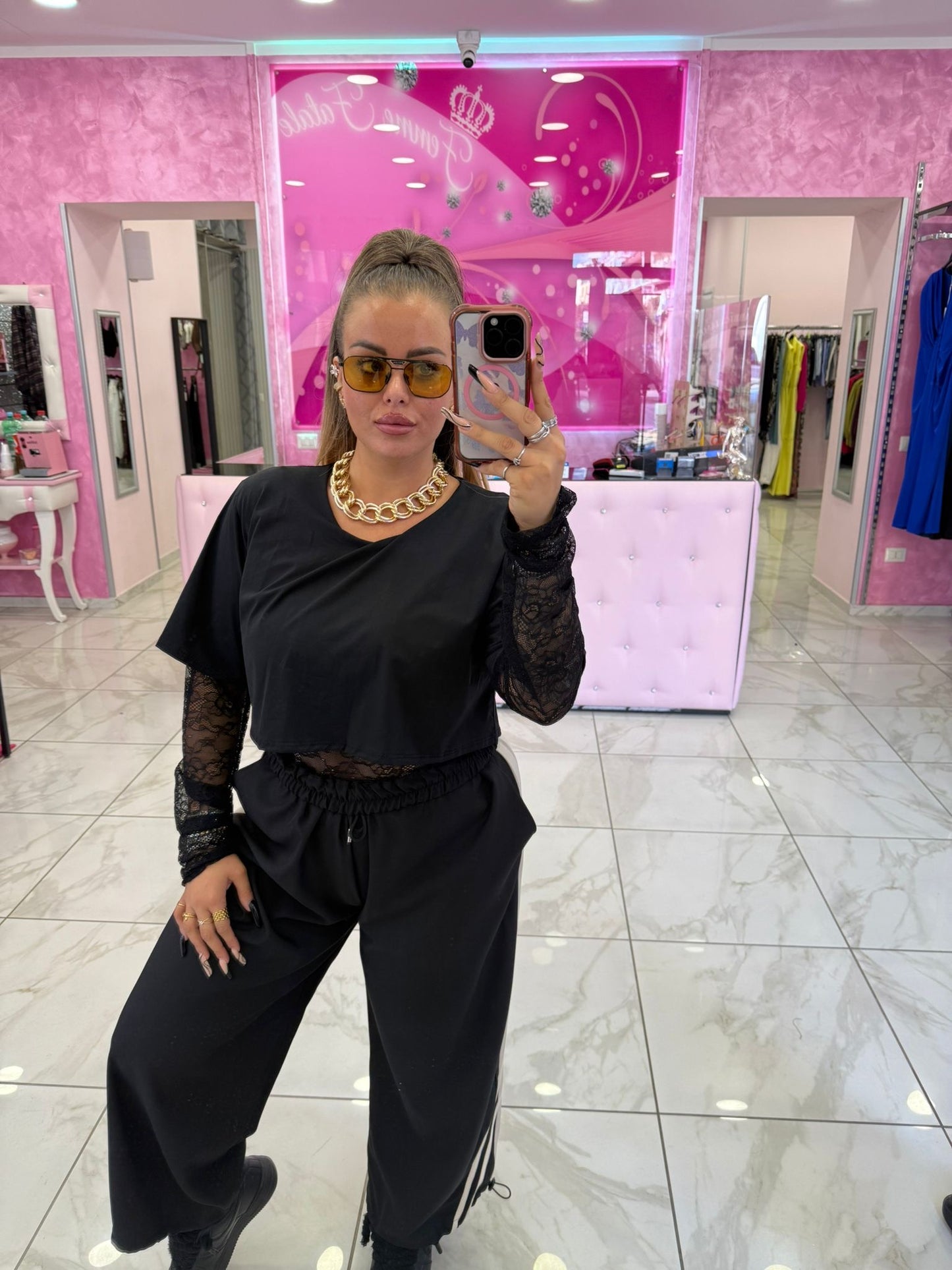 Maglia Body Sexy nera