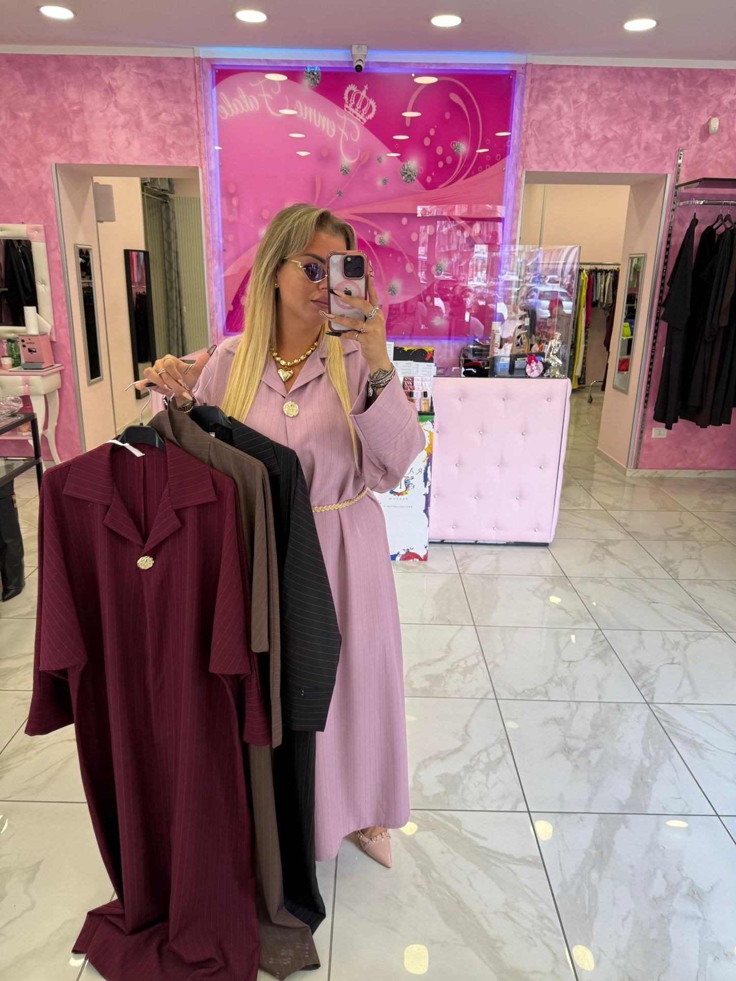 Camicione Miss Gessato