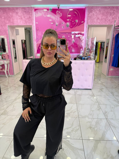 Maglia Body Sexy nera