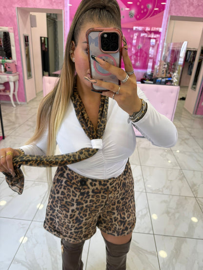 Pantaloncino Animalier