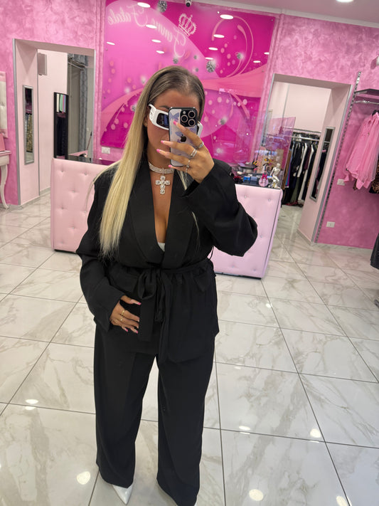 Tailleur Large Nero