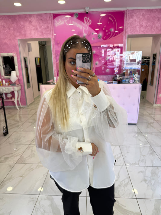 Camicia Barbie Bianca