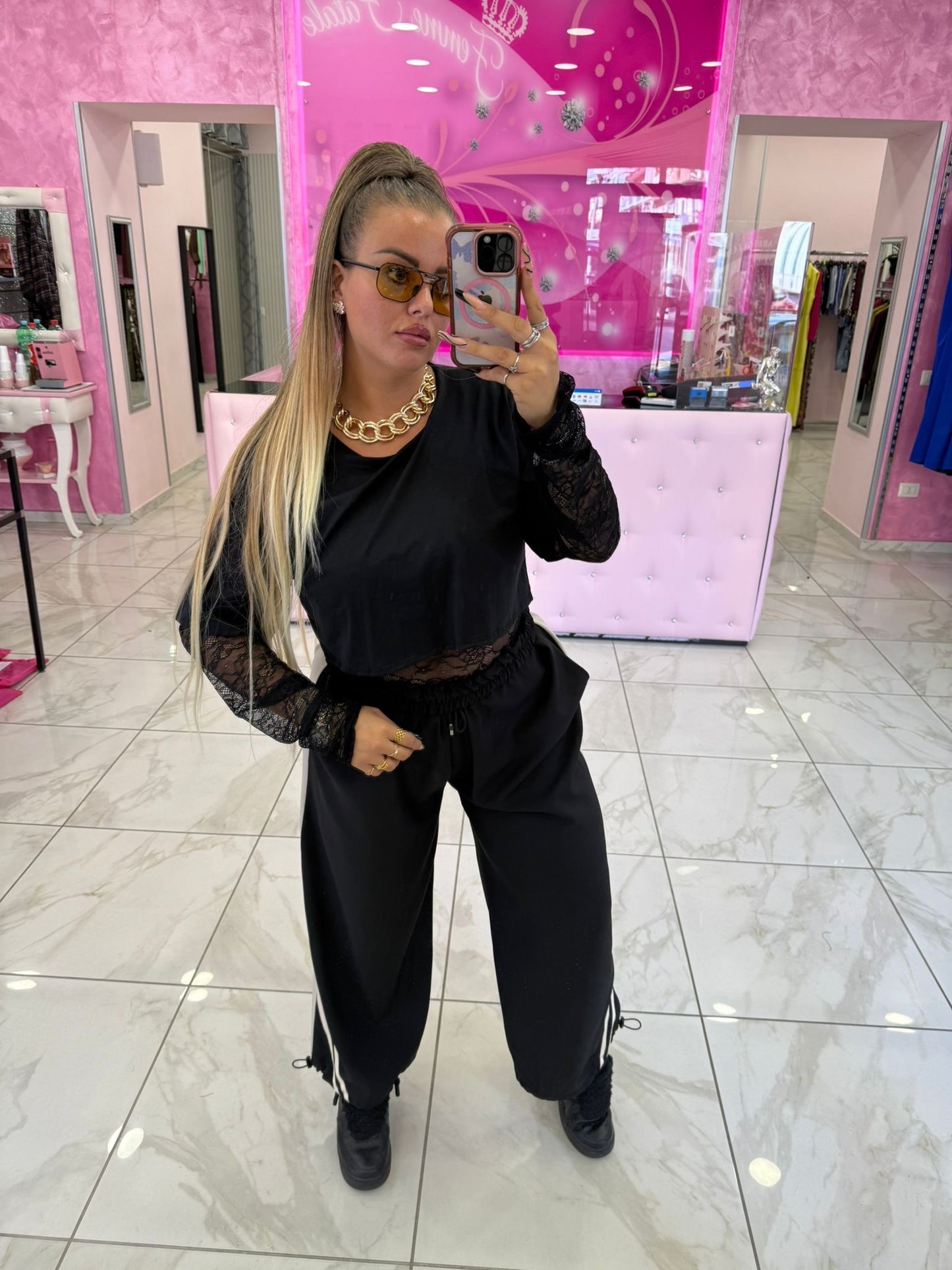 Maglia Body Sexy nera