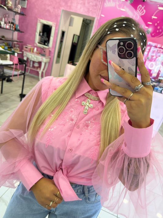 Camicia Barbie Rosa