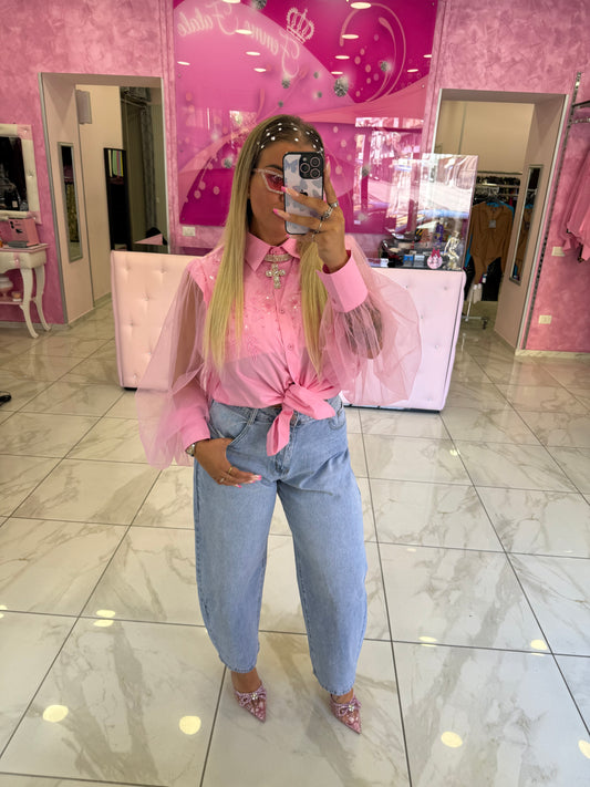 Camicia Barbie Rosa