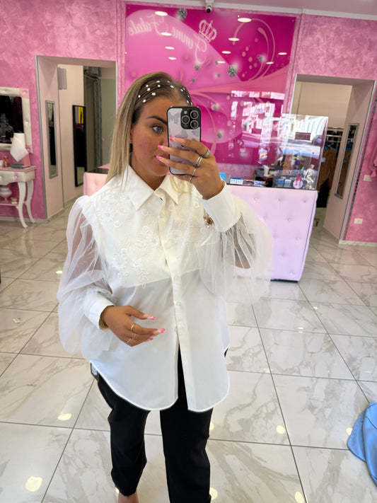 Camicia Barbie Bianca