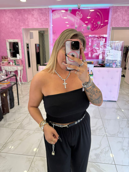 Coordinato Fascia Nero